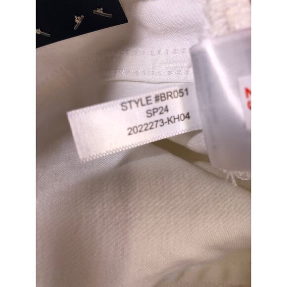 J. Crew Wide Leg Crop Jeans  All-Day Stretch High Rise Seashell White NWT 32 - Picture 11 of 14